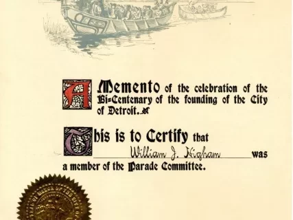 Certificate, Membership