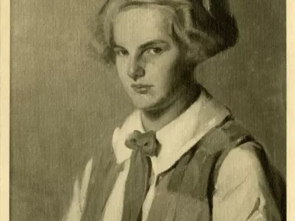 Print, Photographic - Martha Jean Miller as a Teenager