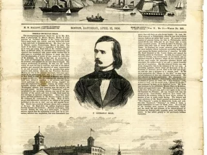 Newspaper - Ballou's Pictorial