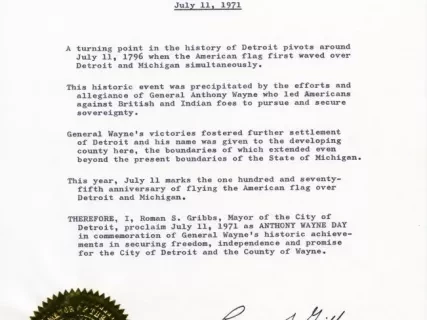 Proclamation