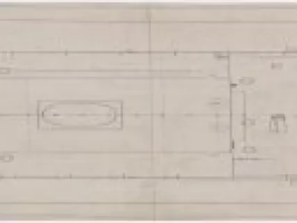 Drawing, Technical - Main Deck, T.S.S. Virginia