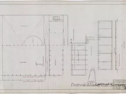 Drawing, Technical - Str. Captain Thomas Wilson,
Boiler House