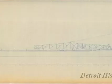 Blueprint - Outboard Profile,
[SS Detroit Edison]