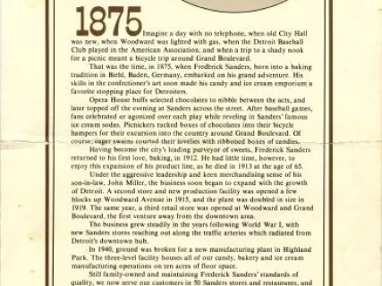 Menu - Sanders Makes It Better