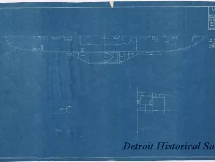 Blueprint - United States Steamer Michigan