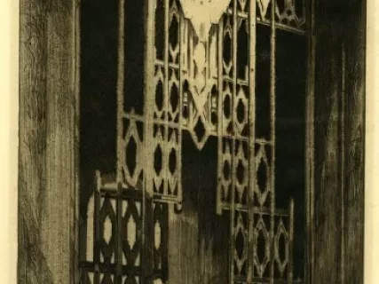 Print - "The Clock" New Union Trust Co.