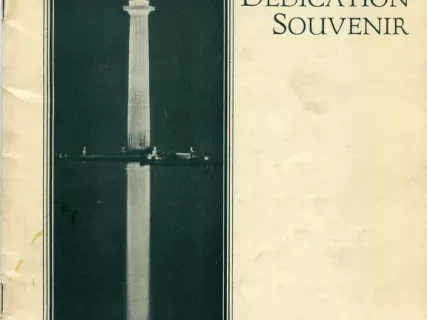 Booklet - Dedication Souvenir