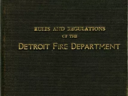 Rules - Rules and Regulations of the Detroit Fire Department