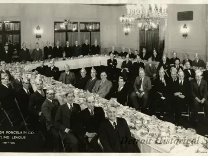 Print, Photographic - Champion Porcelain Co. Bowling League 1931-1932