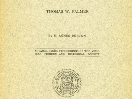 Booklet - Thomas W. Palmer