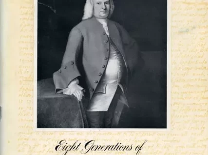 Booklet - Eight Generations of the Pitts Family