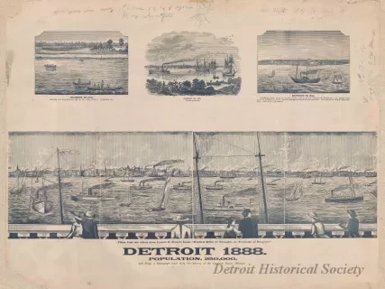Print - Detroit 1888