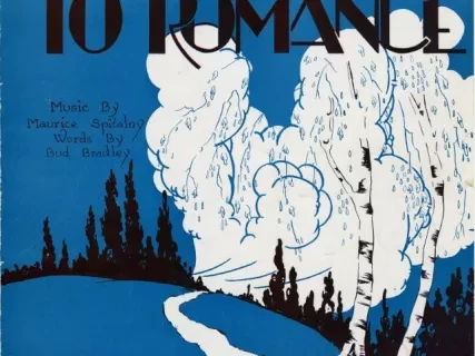 Music, Sheet - On the Road to Romance (Theme Song of the Hupmobile)