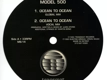 Label - Model 500, 
Ocean to Ocean