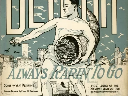 Music, Sheet - Detroit: Always R'arin' To Go