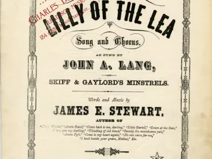 Music, Sheet - Lilly of the Lea