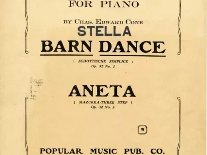 Music, Sheet - Barn Dance
Aneta