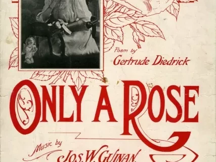 Music, Sheet - Only a Rose