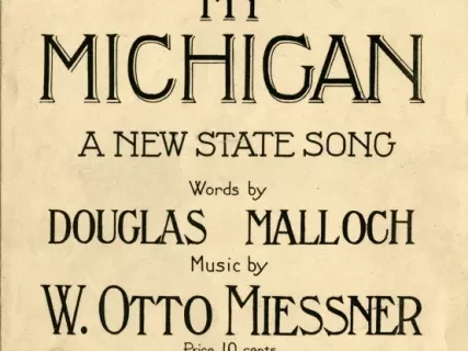 Music, Sheet - Michigan, My Michigan