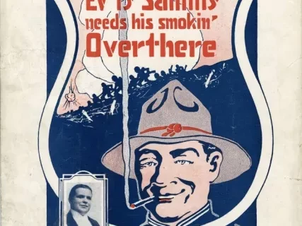 Music, Sheet - Ev'ry Sammy Needs His Smokin' Overthere