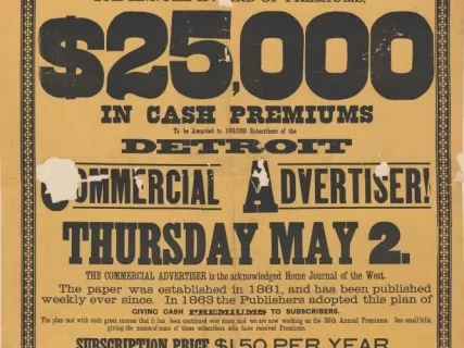 Poster - The Commercial Advertiser