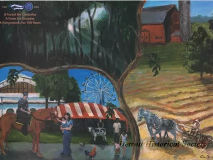 Poster - 1905 - Michigan State Fair - 2005