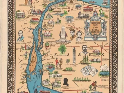 Map - Historical Map of the Essex Frontier