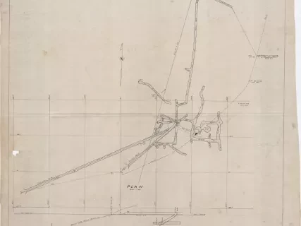 Map - Champion Sillimanite Mine, Oreana, Pershing County, Nev.