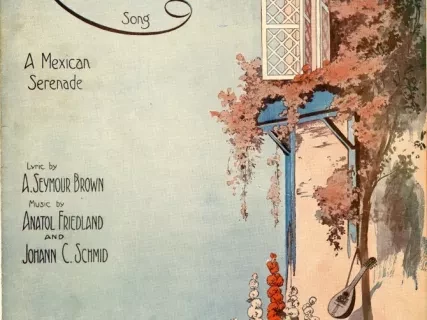 Music, Sheet - By the Rio Grande