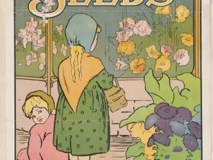 Poster - D. M. Ferry & Co.'s Seeds - For Sale Here