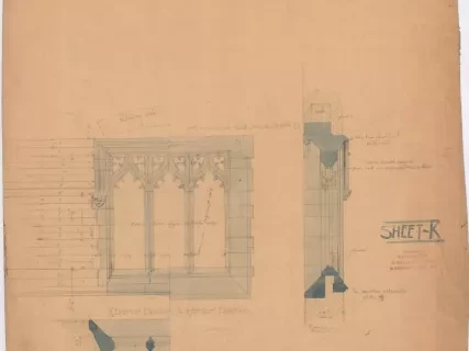 Drawing, Architectural - Sheet K
[Trinity Episcopal Church]