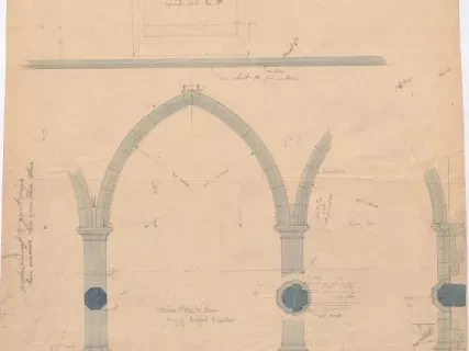 Drawing, Architectural - Sheet G
[Trinity Epipscopal Church]