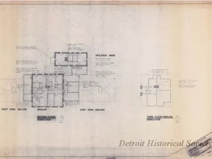 Blueprint - Historic Fort Wayne, 
Post Hospital Restoration