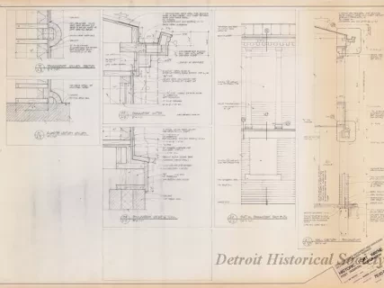 Blueprint - Historic Fort Wayne, 
Post Hospital Restoration