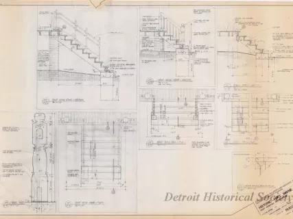 Blueprint - Historic Fort Wayne,
Post Hospital Restoration