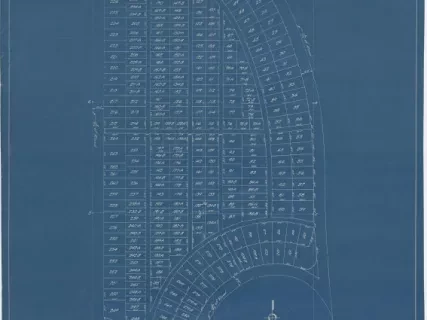 Survey, Land - Plan of Section B,
Detroit Memorial Park Cemetery