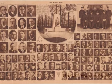 Poster - The Detroit News,
Old Newsboys' Goodfellow Fund