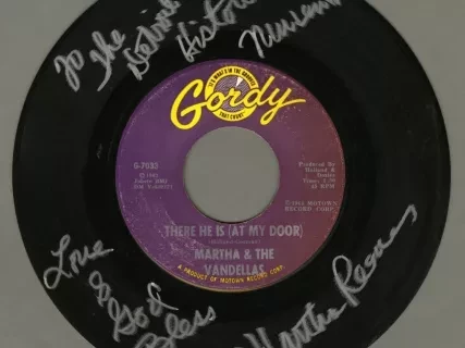 Album, Record - Dancing in the Streets/There He Is (At My Door)