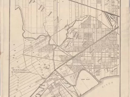 Map - Detroit's Western Suburbs, 1892