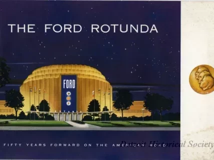 Booklet - The Ford Rotunda: Fifty Years Forward on the American Road
