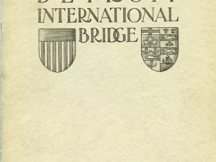 Booklet - Detroit International Bridge
