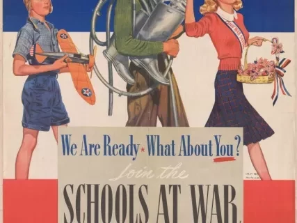 Poster - Join the Schools At War Program