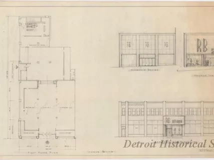 Drawing, Architectural - RB Shops