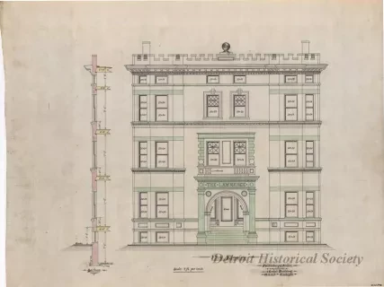 Drawing, Architectural - Front Elevation