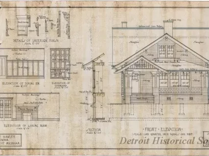 Drawing, Architectural - Front Elevation