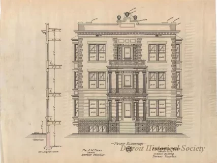 Drawing, Architectural - Front Elevation