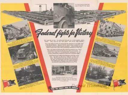 Poster - Federal Fights for Victory