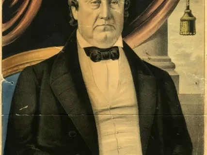 Lithograph - Lewis Cass, Democratic Candidate for Twelfth President of the United States