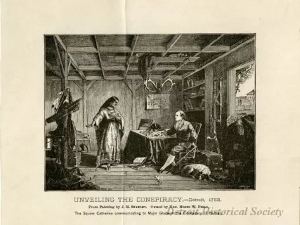 Print - Unveiling the Conspiracy, Detroit 1763