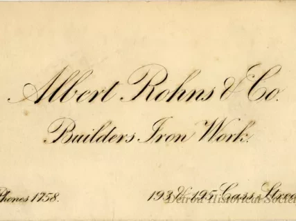 Card, Business